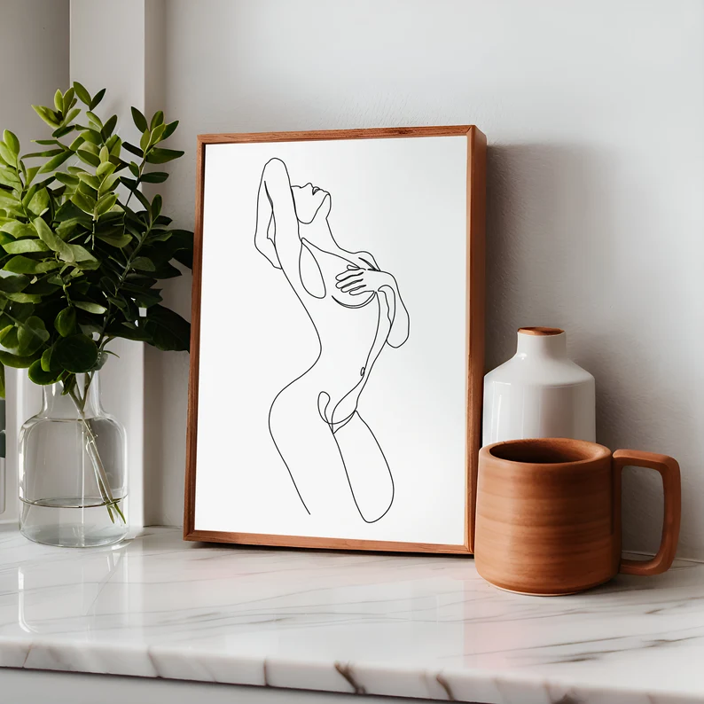 Doula Art - Breast Anatomy Art Print - Breast Print - Breastfeeding - Feminist Art - Breast - Motherhood Art - Medical Art Print - Funny Bathroom Art - Self Love - Body Positive - Digital Download