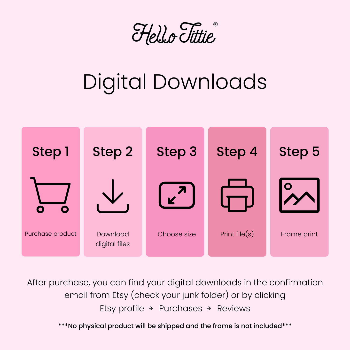 Flower Art - Hand - Feminist Art - Wall art - Digital Download - Printable - Home Decor - Wall Artwork