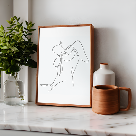 Doula Art - Breast Anatomy Art Print - Breast Print - Breastfeeding - Feminist Art - Breast - Motherhood Art - Medical Art Print - Funny Bathroom Art - Self Love - Body Positive - Digital Download